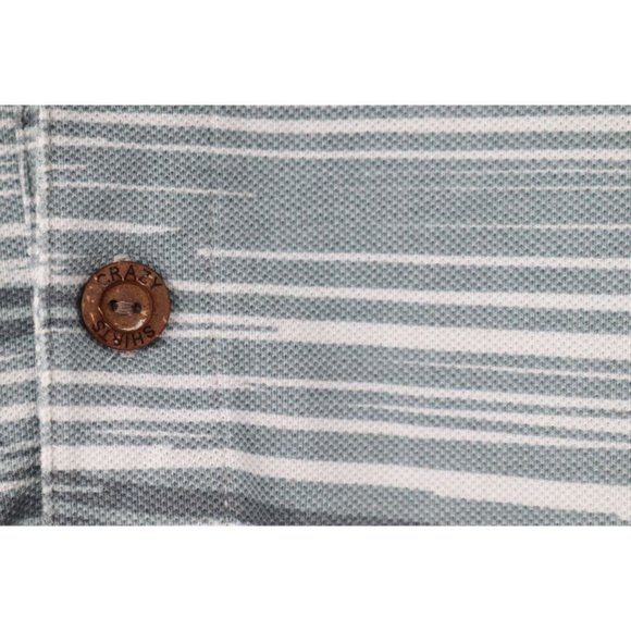 Crazy shirts shirt mens Large short sleeve Hawaiian polo cotton wave print - Picture 3 of 8